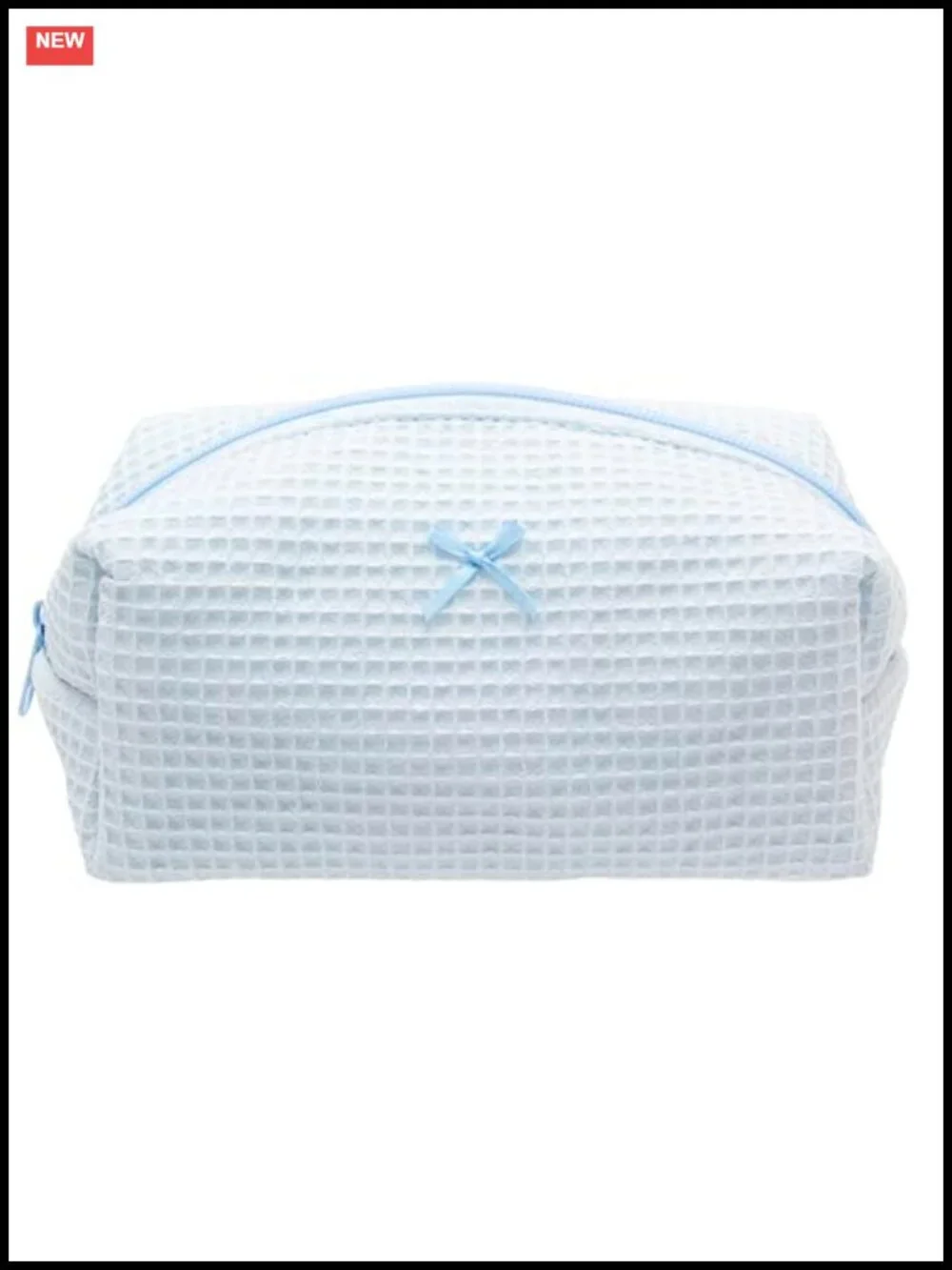 Cozy Makeup Bag for Women, Zipper Cosmetic Pouch, Soft Polyester Organizer,